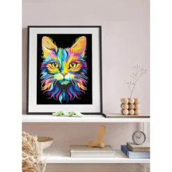 Diamond Dotz Neon Flock – Cat