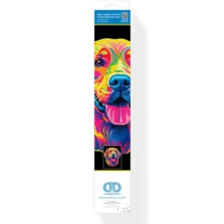 Diamond Dotz Neon Flock – Golden Retriever