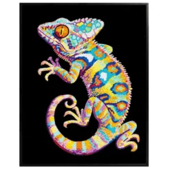 Diamond Dotz Neon Flock – Patchwork Gecko
