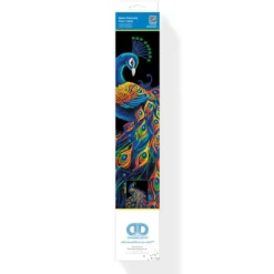 Diamond Dotz Neon Flock – Peacock