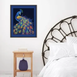 Diamond Dotz Neon Flock – Peacock