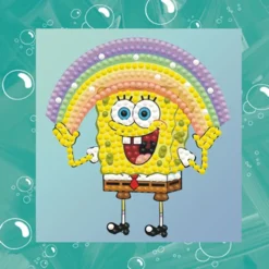 Diamond Dotz Quick Dotz Cameos – Svampebob Rainbow