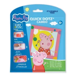 Diamond Dotz Quick Dotz Cameos – Peppa gris Happy days