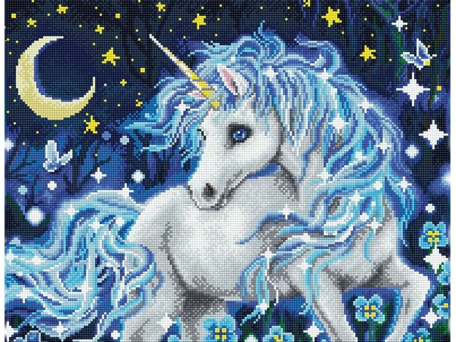Diamond Dotz Squares DQ11 – Moonlight Unicorn