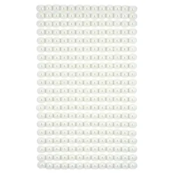 dpCraft Halvperler m/lim 260stk – 6mm Ivory