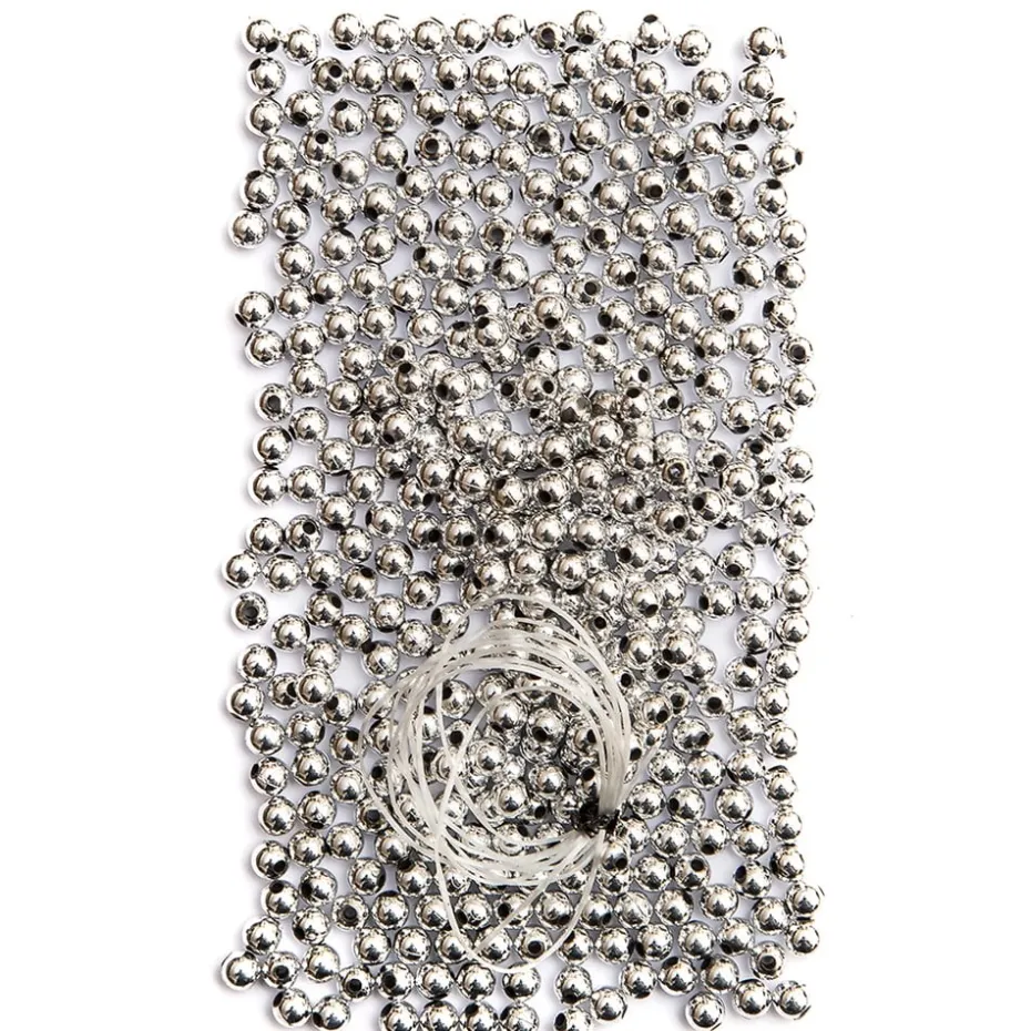 dpCraft Perler 5mm 40g – Sølv