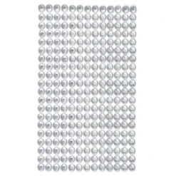 dpCraft Strass m/lim 260stk – 6mm – Klar