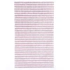 dpCraft Strass m/lim 806stk – 3mm – Lys rosa
