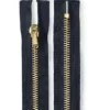 Eclair Glidelås Metall M3 16cm – 210 Marineblå