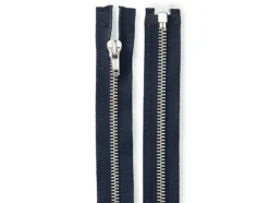 Eclair Glidelås Metall M4 80cm – 210 Marineblå