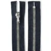 Eclair Glidelås Metall M2 16cm – 210 Marineblå