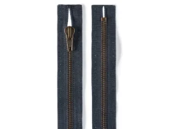 Eclair Glidelås Metall M6 18cm – 210 Marineblå