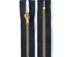 Eclair Glidelås Metall M3 20cm – 210 Marineblå