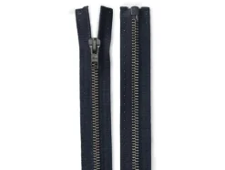 Eclair Glidelås Metall M10 55cm – 210 Marineblå