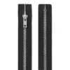 Eclair Glidelås Plast S5 25cm – 010 alu