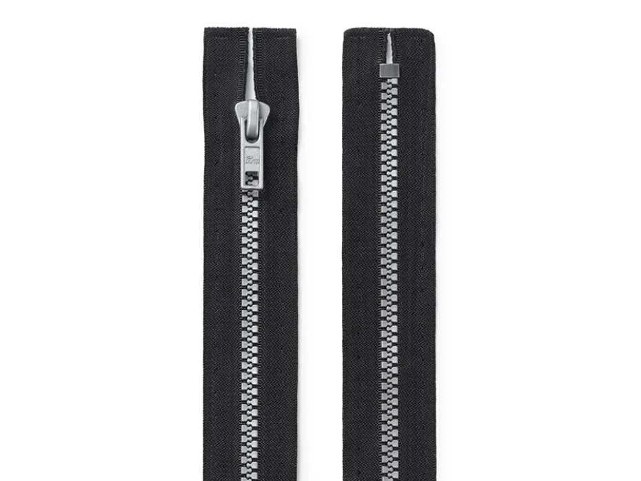 Eclair Glidelås Plast S5 25cm – 010 alu