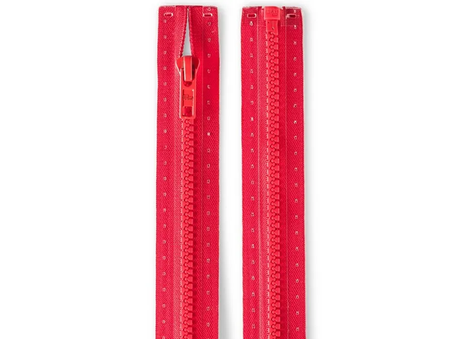 Eclair Glidelås Plast S4 65cm D- 722 Rød