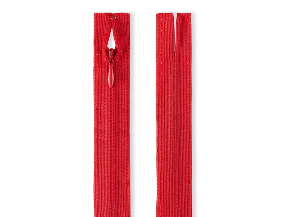 Eclair Glidelås Plast S6 22cm – 722 Rød