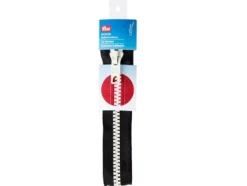 Eclair Glidelås S12 Bicolor – 40cm – Sort/Naturhvit