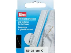 Eclair Glidelås S9 Strikk – 35cm – Brun Oliven