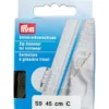 Eclair Glidelås S9 Strikk – 45cm – Brun Oliven