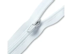 Eclair Glidelås S9 Strikk – 45cm – Hvit