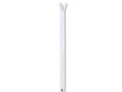Eclair Glidelås S9 Strikk – 45cm – Hvit