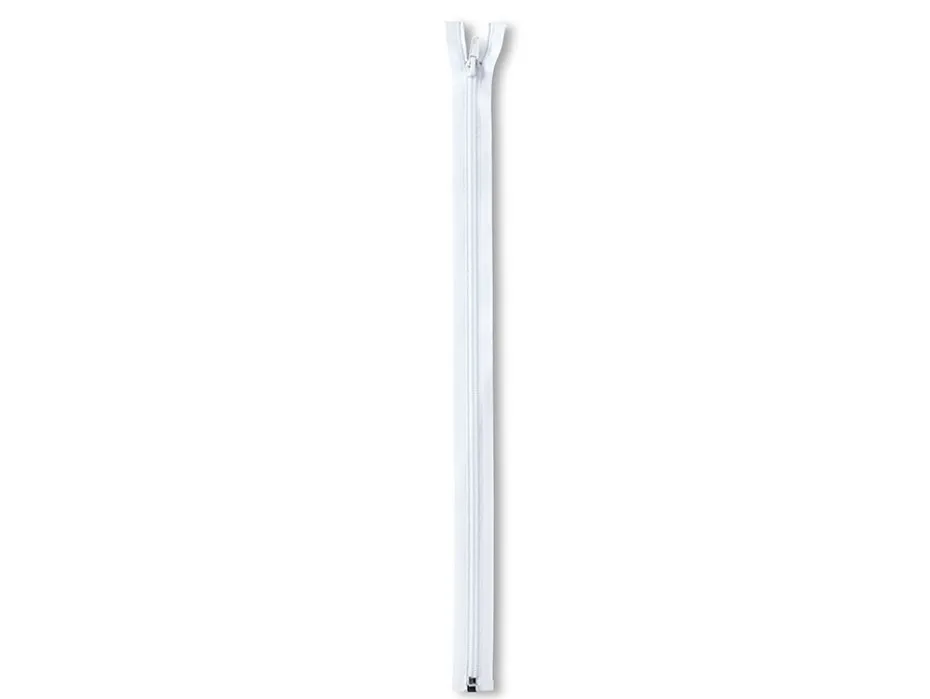 Eclair Glidelås S9 Strikk – 45cm – Hvit