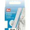 Eclair Glidelås S9 Strikk – 55cm – Hvit