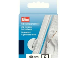 Eclair Glidelås S9 Strikk – 40cm – Marineblå