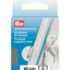 Eclair Glidelås S9 Strikk – 40cm – Medium Grå