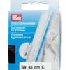 Eclair Glidelås S9 Strikk – 45cm – Mørk brun