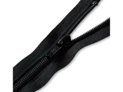 Eclair Glidelås S9 Strikk – 45cm – Sort