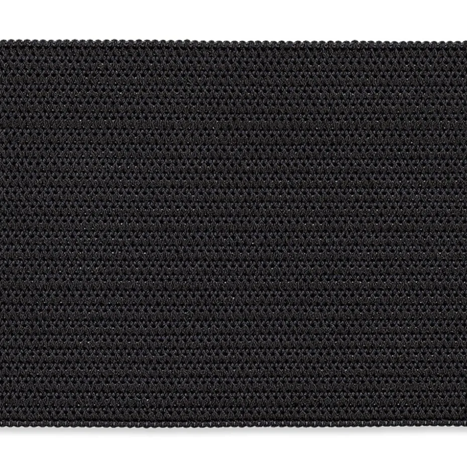 Elastisk strikk – 25mm x 25 m – sort