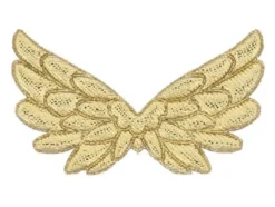 Englevinge 5cm 10 stk gull