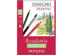 Fabriano Accademia Drawing Tegneblokk Spiral 200g A5 – 30ark