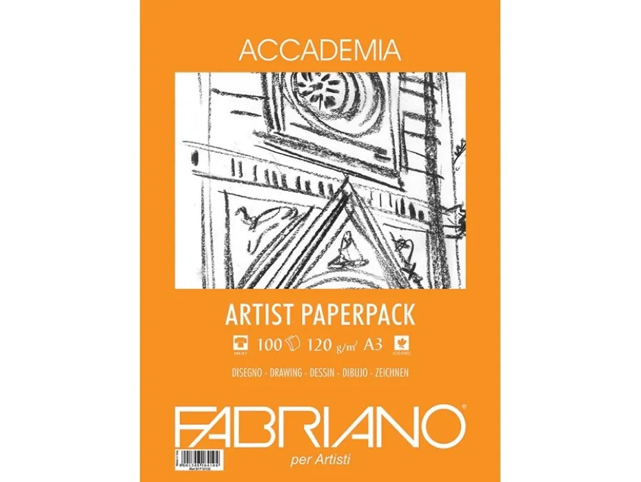 Fabriano Accademia Paperpack A3 120g – 100 ark
