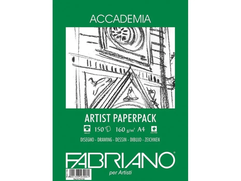 Fabriano Accademia Paperpack A4 160g – 150 ark