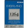 Fabriano 1264 Black Tegneblokk Spiral 200g 40ark – A4