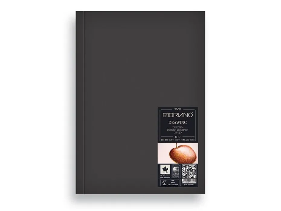 Fabriano Book Drawing – 160g 25×35,3cm Portrett