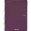 Fabriano EcoQua Original Spiralhefte A4 Ruter 5mm Purple