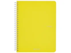 Fabriano EcoQua Original Spiralhefte A5 Linjert Yellow