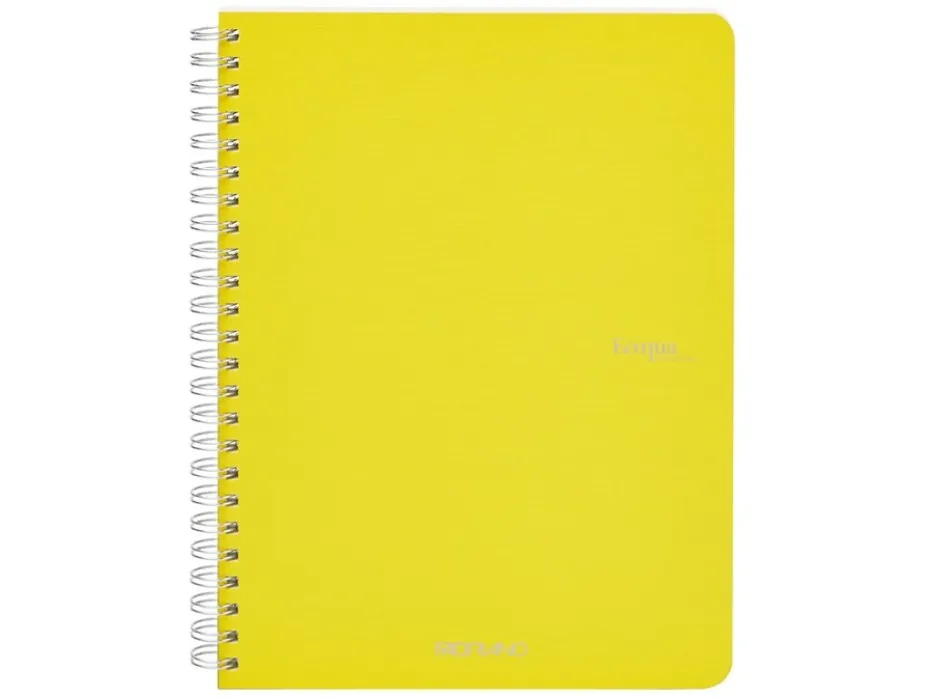 Fabriano EcoQua Original Spiralhefte A5 Linjert Yellow