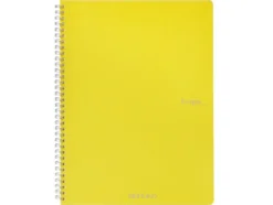 Fabriano EcoQua Original Spiralhefte A4 Linjert Yellow