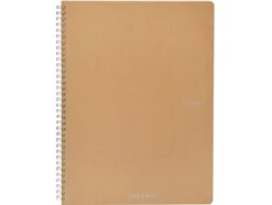Fabriano EcoQua Original Spiralhefte A4 Linjert Brown