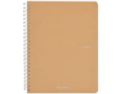 Fabriano EcoQua Original Spiralhefte A5 Ruter 5mm Brown