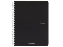 Fabriano EcoQua Original Spiralhefte A5 Ruter 5mm Black
