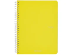 Fabriano EcoQua Original Spiralhefte A5 Ruter 5mm Yellow