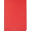 Fabriano EcoQua Original Stiftet A5 Linjert Red