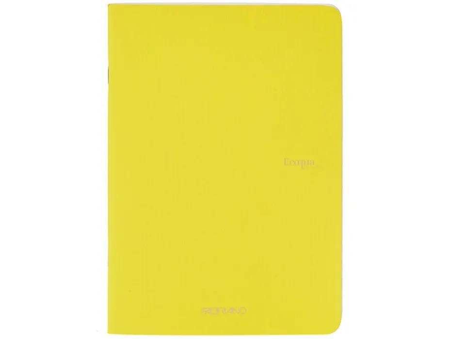 Fabriano EcoQua Original Stiftet A4 Linjert Yellow